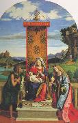 CIMA da Conegliano The Madonna and Child with St John the Baptist and Mary Magdalen dfg oil painting